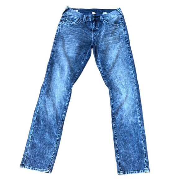 True Religion Jeans Size 32 GENO FLAP T Blue - Picture 2 of 9